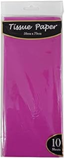 Hot Pink Tissue Paper Set, 10-Pieces, 50 cm