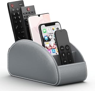 DUOMIAO Remote Control Holder with 5 Compartments
