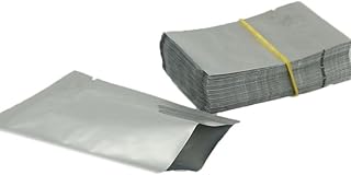 Silver Aluminum Foil Vacuum Seal Pouches for Snacks and Coffee