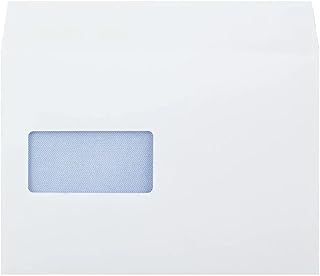 Lempac White Blue Opaque Business Envelopes – 500 Pack