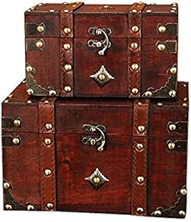 Vintage Handmade Storage Box Set
