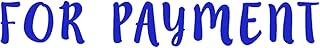 Payment Self Inking Rubber Stamp