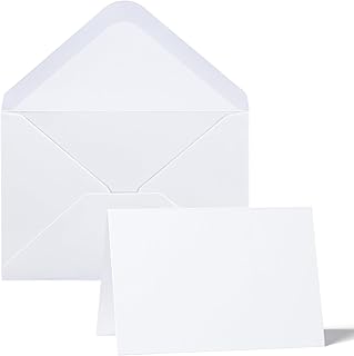 Packpal 50Pack Blank Cards and Envelopes Set
