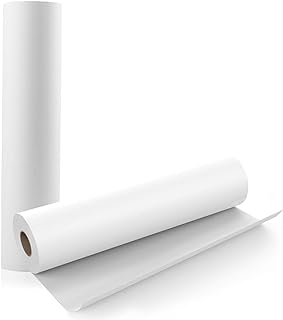 Zexarux White Kraft Paper Roll (White, 30cm)
