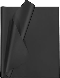 Undemouc Black Tissue Paper 100 Sheets - 20x