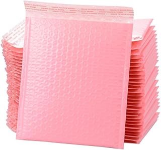 25 Pack Pink Bubble Mailers