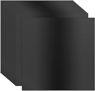 uxcell 12x12 Inch Metallic Cardstock Paper, 15 P