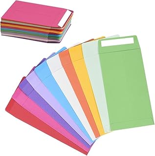 100pcs Small Coloured Envelopes