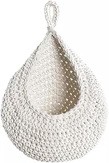 AIMALL Cotton Rope Wall Hanging Fruit Basket