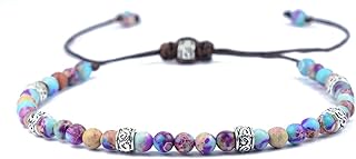 ZOSOJONA Boho Natural Stone Wrap Bracelet