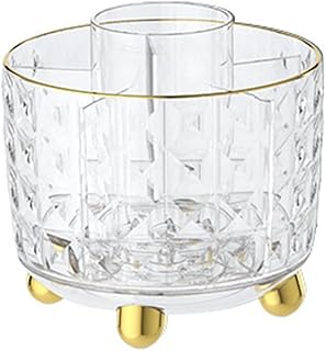 360 Degree Rotating Acrylic Pen Organizer with 6 Slots