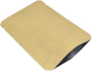 100pc Kraft Paper Vacuum Sealable Bags Mylar Foil Heat Seal P