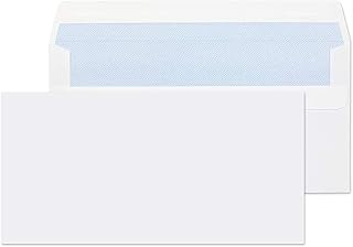 Evour White Self Seal Envelopes