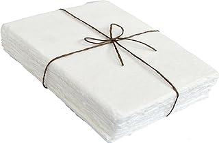 Handmade Deckle Edge Cotton Rag Card Stock