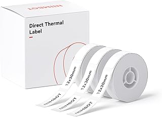 NIIMBOT Label Maker Tape, 12 x 30 mm,