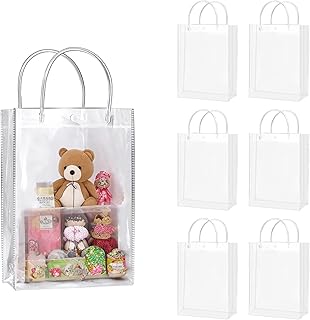 Slotlien 30 PCS Clear Gift Bags