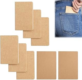 CuiCanfla 8 Pack Mini Notebooks