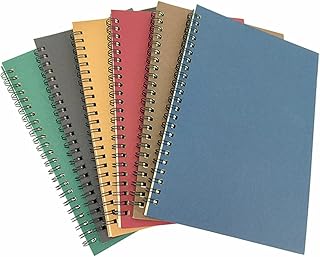 AIMALL A5 Kraft Spiral Notebook Set