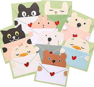 Gautio 18 PCS Happy Birthday Animals Cards