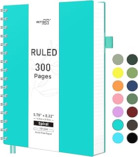 RETTACY A5 Spiral Notebook