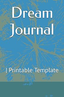Dream Journal Template