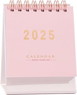Mini Desk Calendar 2025-2026