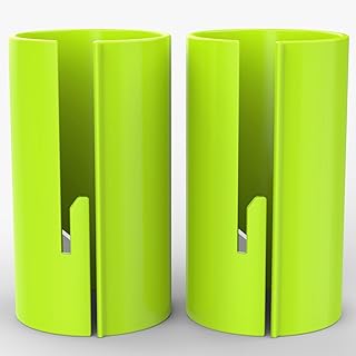 2 Pack Wrapping Paper Cutter, Green