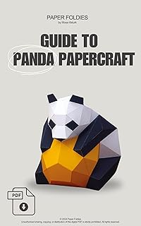 Panda Polycraft Papercraft Template
