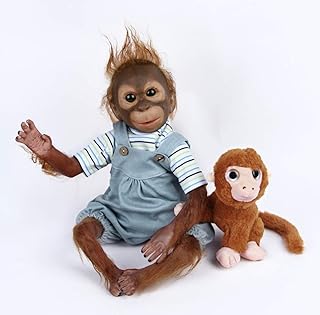 ZIYIUI Reborn Baby Monkey Doll 21inch