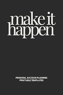 Personal Success Planning Templates