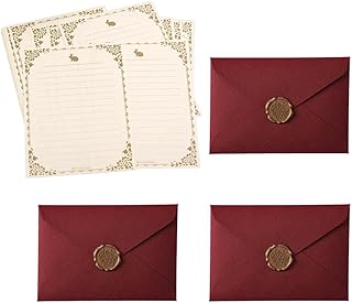 Vintage Linen Envelope Set
