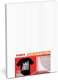 Sumex DTF Transfer Film Paper A3 Double Side 100 Sheets PET