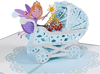 AUSWAY Baby Boy Birthday 3D Pop Up Card