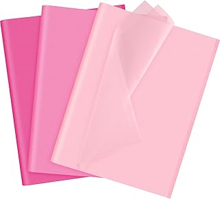 NEBURORA Assorted Pink Tissue Paper Set