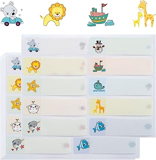 Baby Bottle Labels for Daycare, 200 PCS, Waterproof, Self-L