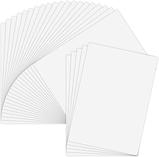 AIEX Printable Vinyl Sticker Paper 25 Sheets A4