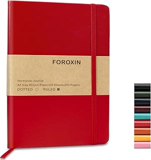 Foroxin A5 Lined Journal Notebook