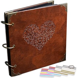 ADVcer 10×10 Photo Album & DIY Scrapbook (50 Pages