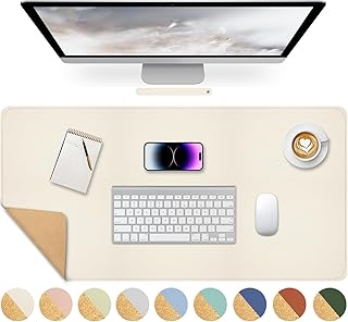 Giecy Dual-Sided Leather Desk Pad