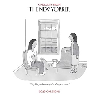 New Yorker 2025 Wall Calendar