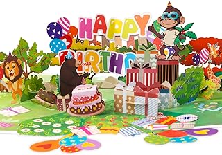Magic Ants Animal Theme 3D Pop Up Birthday Card
