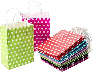 CozofLuv 30 Pack Kraft Paper Bags