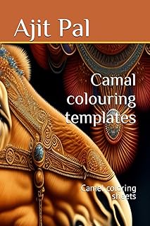 Camel coloring sheets