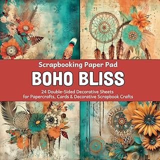 Boho Bliss Scrapbook Paper Pad