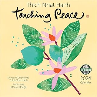 Touching Peace 2024 Wall Calendar