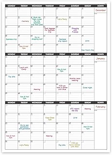 Colorage Large Wall Calendar