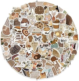 110 Pcs Vintage Aesthetic Stickers