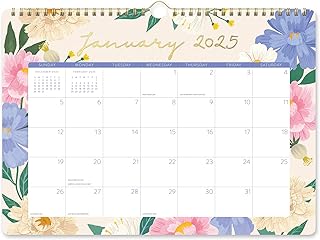 2025 Bella Flora Deluxe Wall Calendar