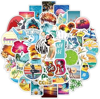 50 PCS Summer Stickers