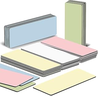 Magnetic Dry Erase Labels 50Pcs with Marker